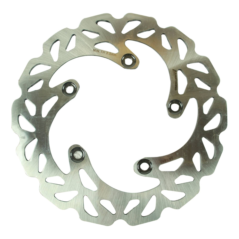 ARMSTRONG REAR SOLID BRAKE DISC STREET WAVY  1PC 240mm Ducati EQUIV MD618