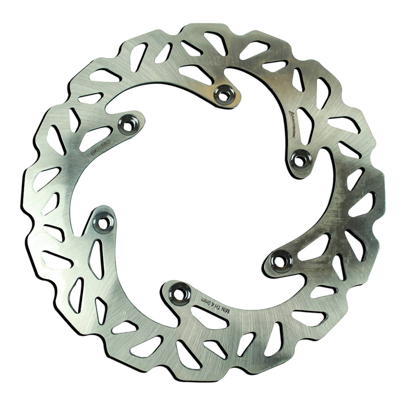ARMSTRONG REAR SOLID BRAKE DISC STREET WAVY  1PC 267mm Yamaha EQUIV MD2011