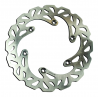 ARMSTRONG REAR SOLID BRAKE DISC STREET WAVY  1PC 267mm Yamaha EQUIV MD2011