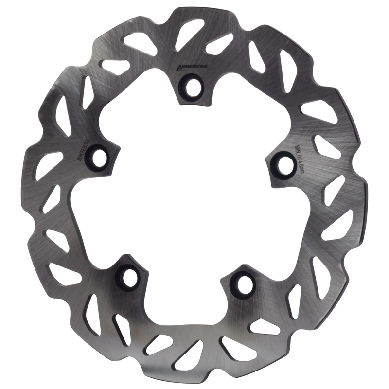 ARMSTRONG REAR SOLID BRAKE DISC STREET WAVY 1PC EQUIV MD2125