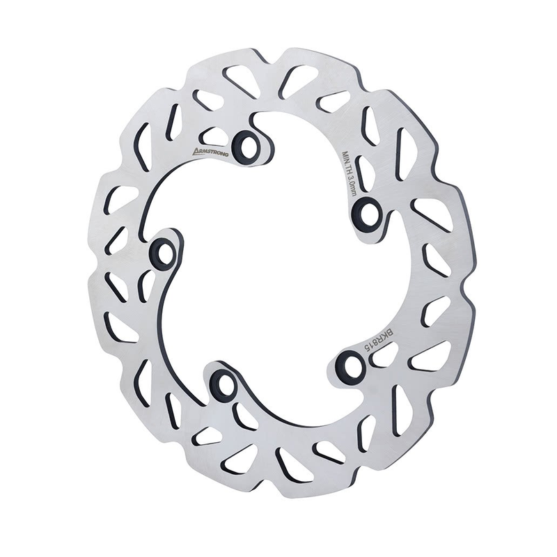 ARMSTRONG REAR SOLID BRAKE DISC STREET WAVY  ZX6R 95-97 ZX12R 00-06