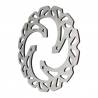 ARMSTRONG REAR SOLID BRAKE DISC STREET WAVY 1PC 256mm EQUIV MD1177