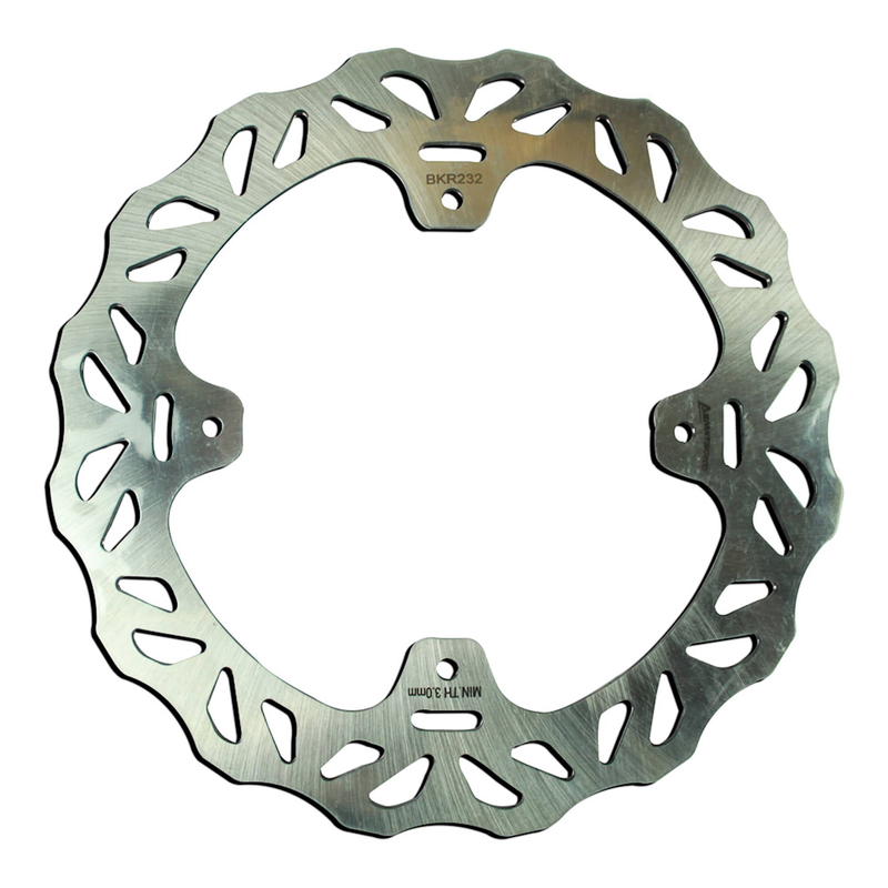 ARMSTRONG REAR SOLID BRAKE DISC MX WAVY HONDA