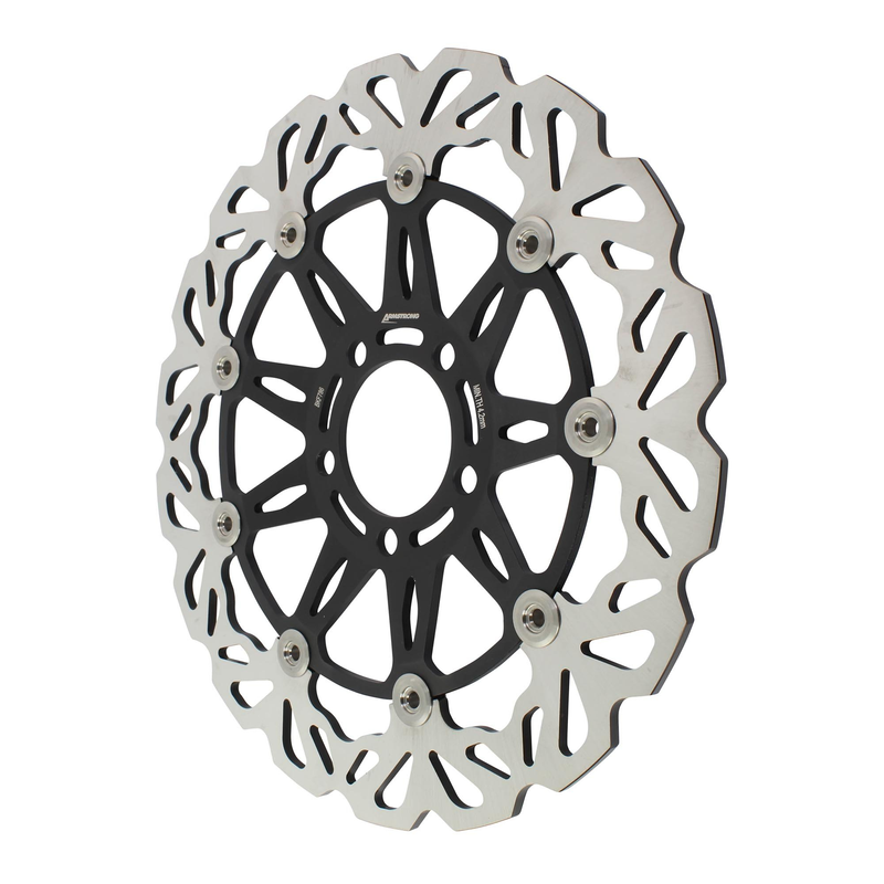 ARMSTRONG FRONT FLOATING BRAKE DISC STREET WAVY 1PC 300mm KAWASAKI EQUIV MD4154