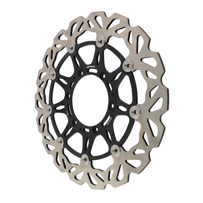 ARMSTRONG FRONT FLOATING BRAKE DISC STREET WAVY 1PC 320mm HONDA EQUIV MD1161