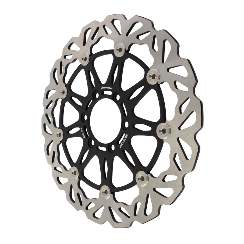 ARMSTRONG FRONT FLOATING BRAKE DISC STREET WAVY 1PC 300mm DUCATI EQUIV MD626