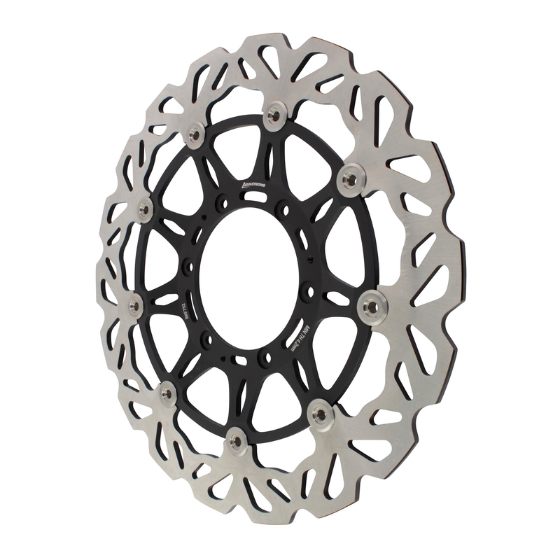 ARMSTRONG FRONT FLOATING BRAKE DISC STREET WAVY 1PC 320mm Honda EQUIV MD1138
