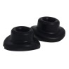 RUBBER VALVE SEALS BLACK (PAIR)