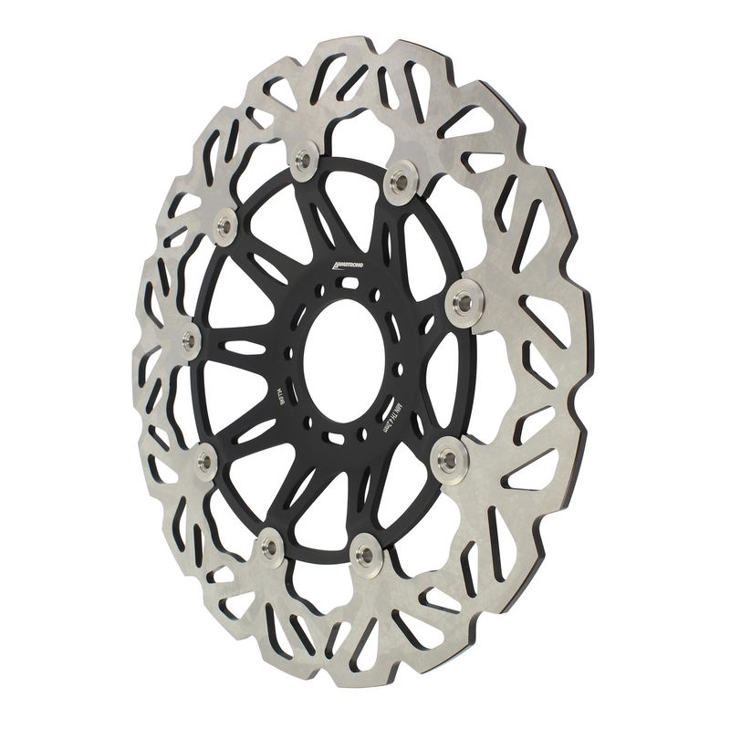 ARMSTRONG FRONT FLOATING BRAKE DISC STREET WAVY 1PC 296mm Honda EQUIV MD1139
