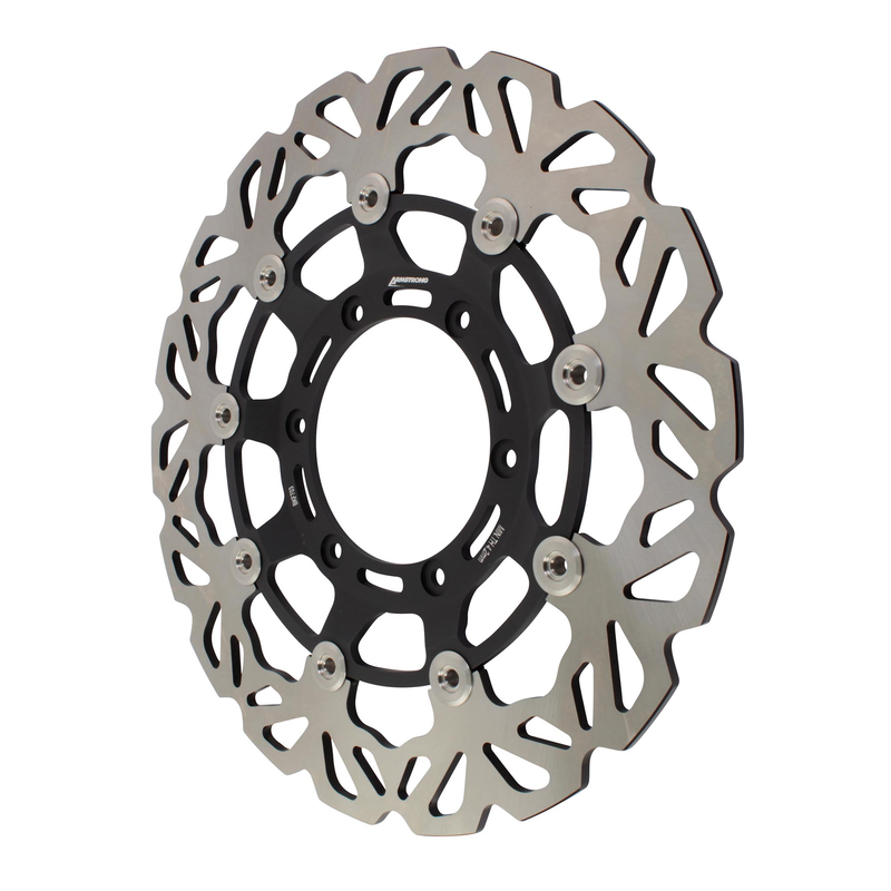ARMSTRONG FRONT FLOATING BRAKE DISC STREET WAVY 1PC HONDA 296MM EQUIV MD1168