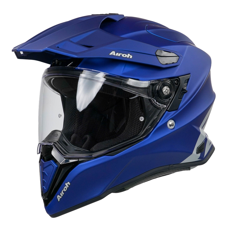 AIROH HELMET COMMANDER - COLOR BLUE MATT CM19 - M - [ACU GOLD]