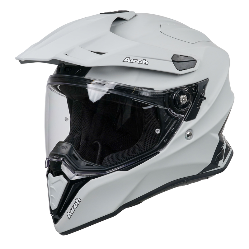 AIROH HELMET COMMANDER   COLOR CONCRETE GREY MATT CM81   XXL