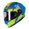 AIROH HELMET VALOR FULL FACE - MARSHALL AZURE GLOSS VAM42  - S [ACU GOLD]