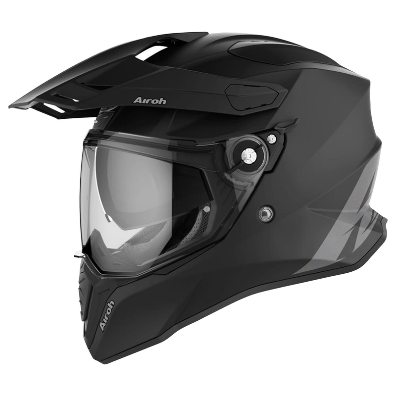 AIROH HELMET COMMANDER ADVENTURE - COLOR BLACK MATT CM11 - XL [ACU GOLD]