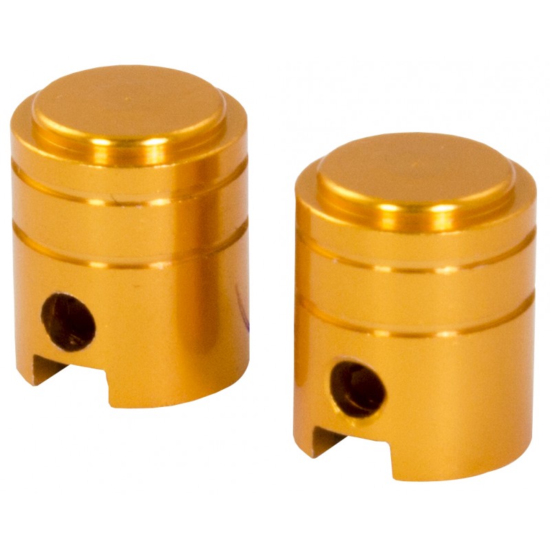 BOUCHONS DE VALVE PETIT PISTON DORÉS