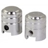 BOUCHONS DE VALVE PETIT PISTON CHROMÉS