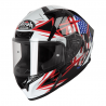 AIROH HELMET VALOR FULL FACE -  SAM BLACK GLOSS VASM17 - XL -  [ACU GOLD]