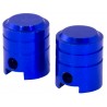 BOUCHONS DE VALVE PETIT PISTON BLEUES
