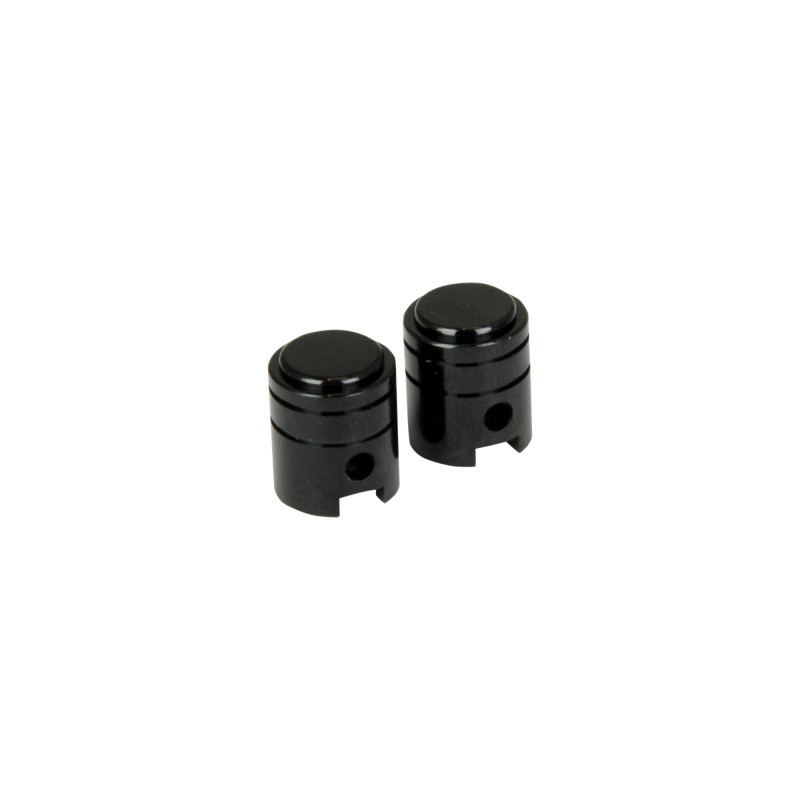 BOUCHONS DE VALVE PETIT PISTON NOIRS