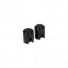 BOUCHONS DE VALVE PETIT PISTON NOIRS