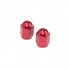 BOUCHONS DE VALVE HEXAGONAUX ROUGES