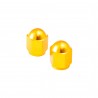 BOUCHONS DE VALVE HEXAGONAUX DORÉS