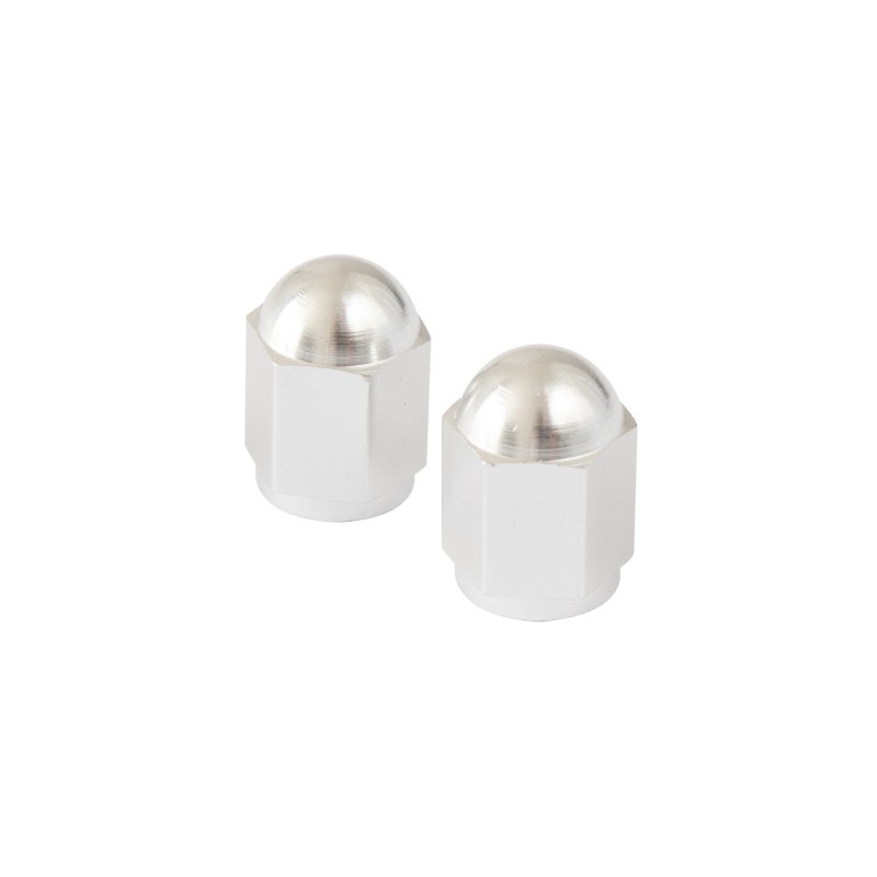BOUCHONS DE VALVE HEXAGONAUX CHROMÉS