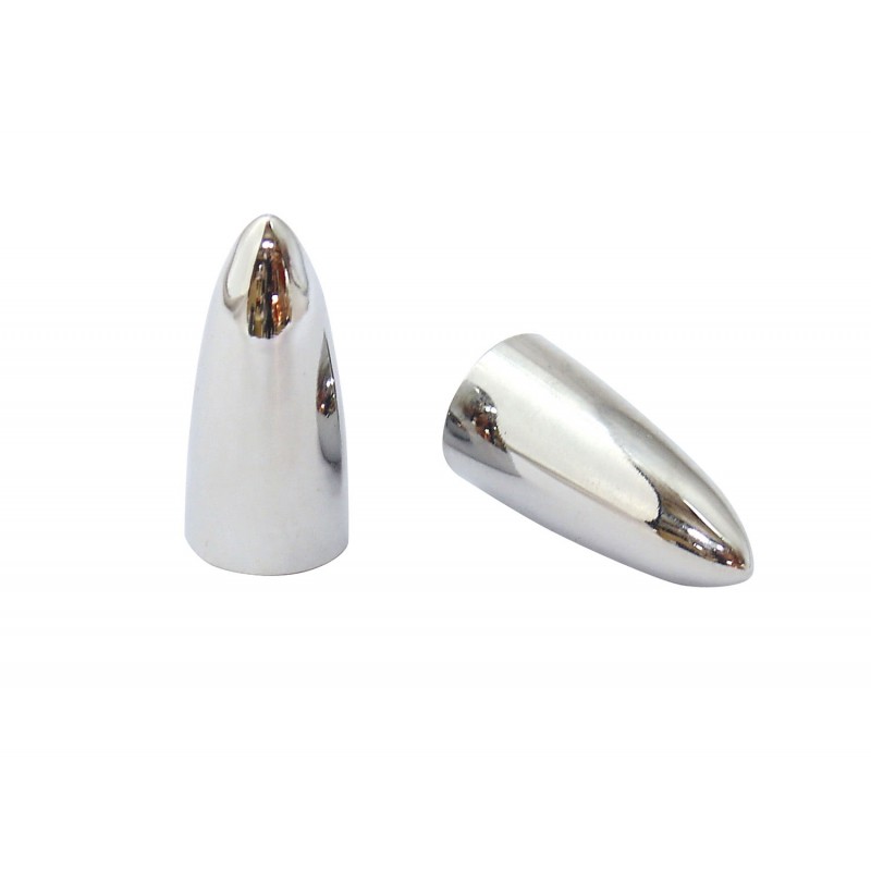 BOUCHON DE VALVES BULLET CHROME