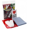 Pack de 10 kits nettoyant visière de casque