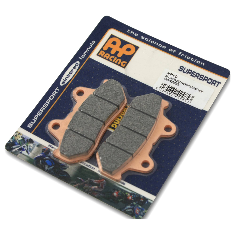 Plaquette de disque frittée AP RACING arrière 446SR FA434 PAD320424