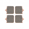 Plaquette de disque AP RACING frittée avant 362SF FA322 PAD320312