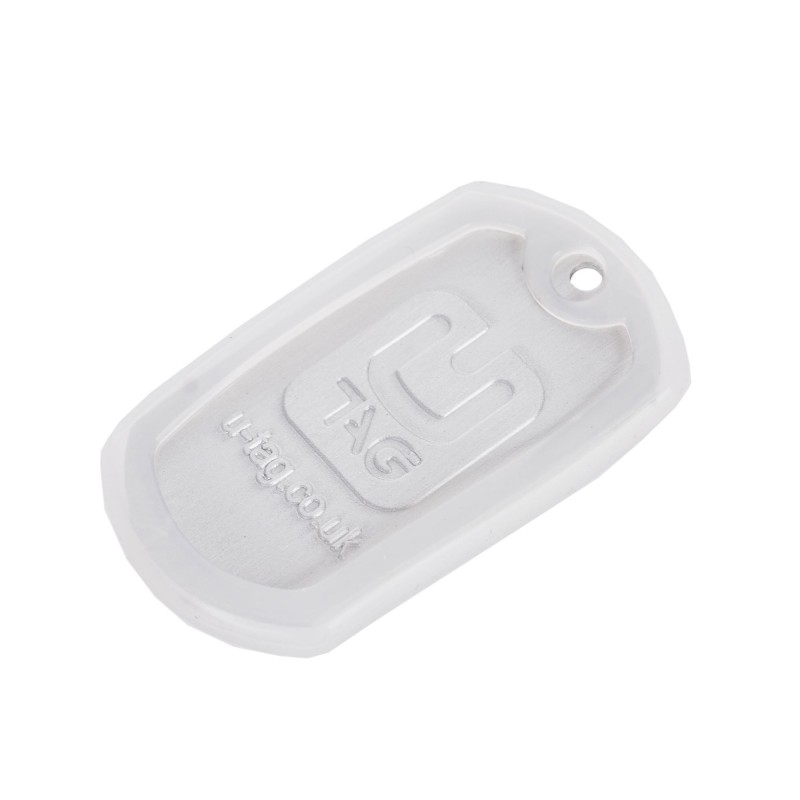 UTAG DOG TAG RUBBER CLEAR