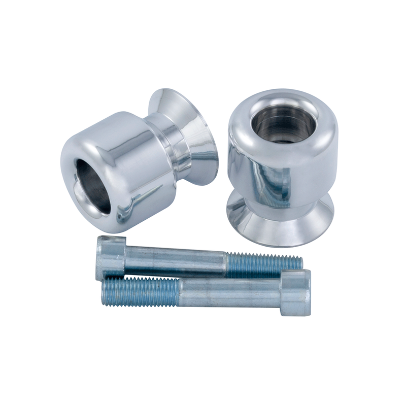 PROTÈGE BRAS OSCILLANT BIKETEK ALUMINIUM POLI 10 MM TYPE KAWASAKI AVEC ENTRETOISES  1,25 PI