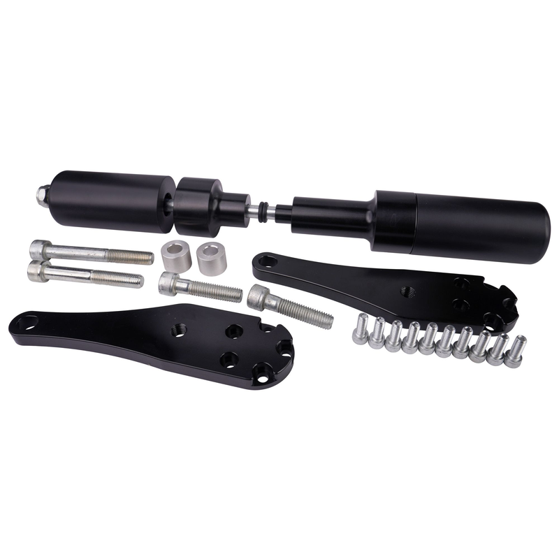 Protection BIKETEK pour Kawasaki ZX10R 06 07, noire, sans découpe requise