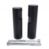 PROTÈGE CARBURANT BIKETEK KAWASAKI ZX14R 06 08 NOIR NON COUPE