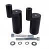 PROTÈGE CARBURANT BIKETEK KAWASAKI ZRX1100 1200 99 05 NOIR NON COUPE