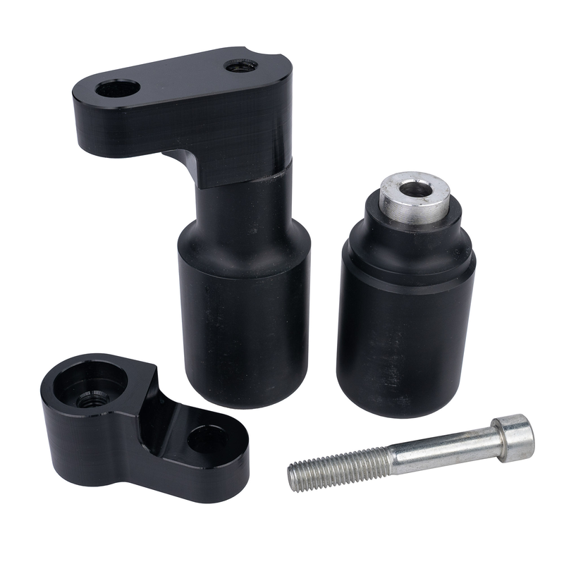 PROTÈGE CHUTE BIKETEK HONDA CBR600RR 07 08 NOIR SANS COUPE REQUISE