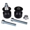 PROTÈGE BRAS OSCILLANT BIKETEK NOIR STP 10 MM TYPE KAWASAKI AVEC ENTRETOISES  1,25 PI
