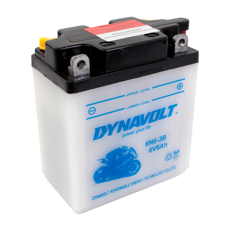 DYNAVOLT (CN) 6N6-3B CONVENTIONAL BATTERY [WITH ACID PACK] [DA 6N6-3B]
