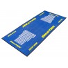 TAPIS DE GARAGE BIKETEK SÉRIE 3 BLEU BLANC JAUNE SANS LOGO 190 x 80 cm  1,52 m²