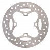 Disque de frein MTX 220 mm, arrière, plein, rond, Triumph  MD851  BK  MTX