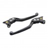 LEVER SET MATT BLACK DUCATI & APRILIA 748/996/998 98-02 750SS 99-02 800SS 03-06 RSV MILLE