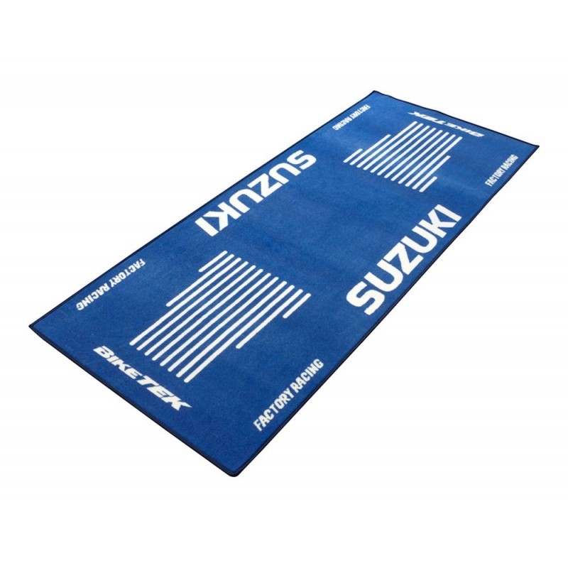 TAPIS DE GARAGE BIKETEK SÉRIE 3 LOGO SUZUKI  1,52 M²