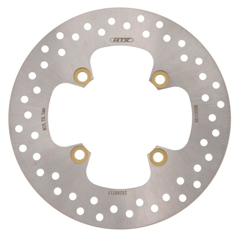 Disque de frein MTX 240 mm, arrière route plein rond Kawasaki OD19 encastrable  MD4142  BK