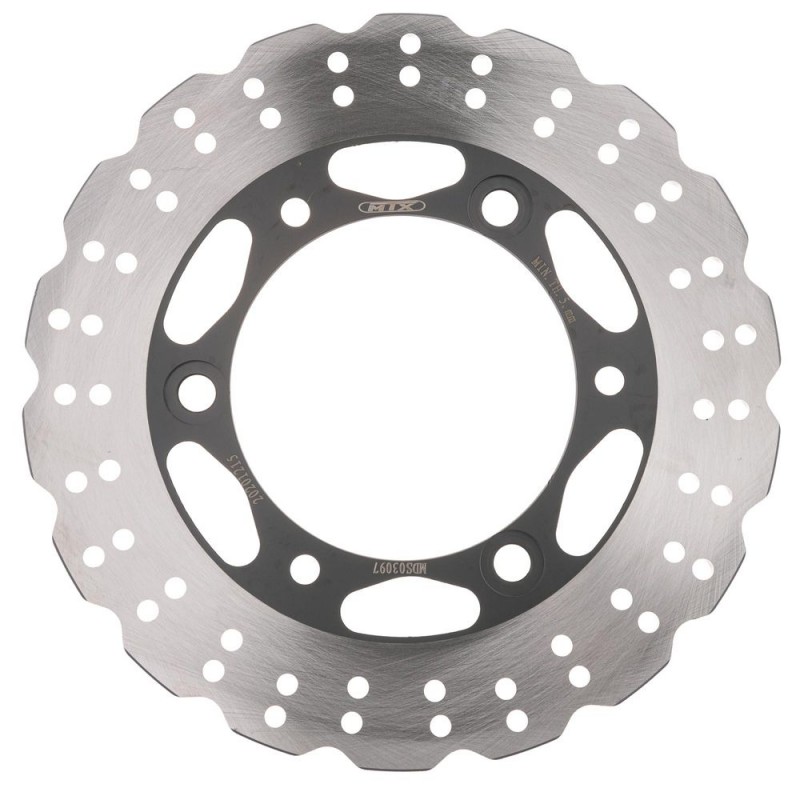 DISQUE DE FREIN MTX 220 mm ROUTE ARRIÈRE PLEIN ONDULÉ KAWASAKI  MD4163   MDS03077 MDS03002