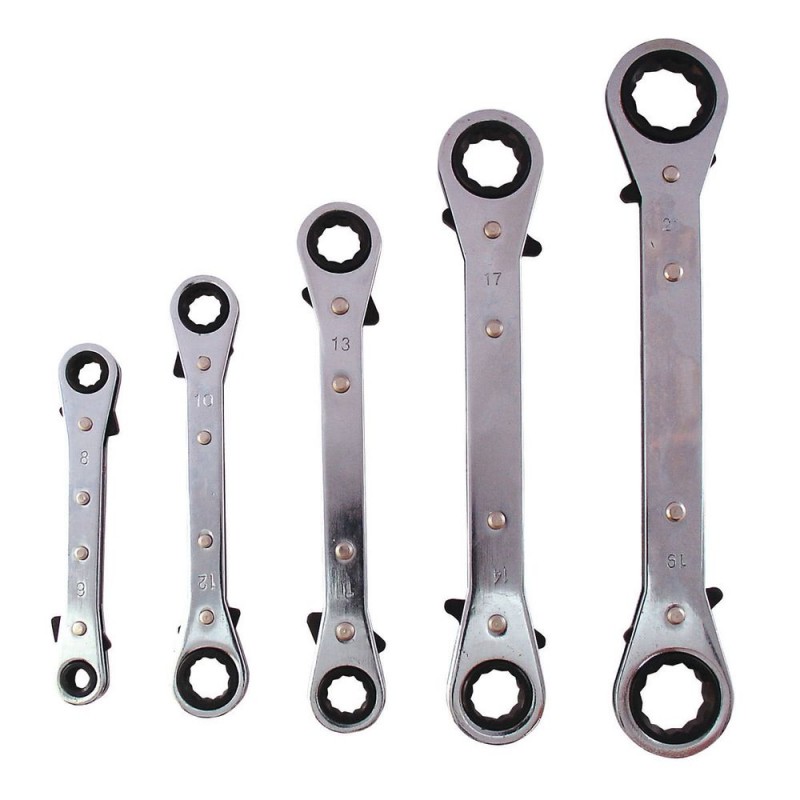 Kit de 5 clés à cliquet