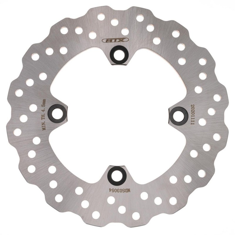 DISQUE DE FREIN MTX 220 mm ROUTE ARRIÈRE PLEIN ONDULÉ KAWASAKI
