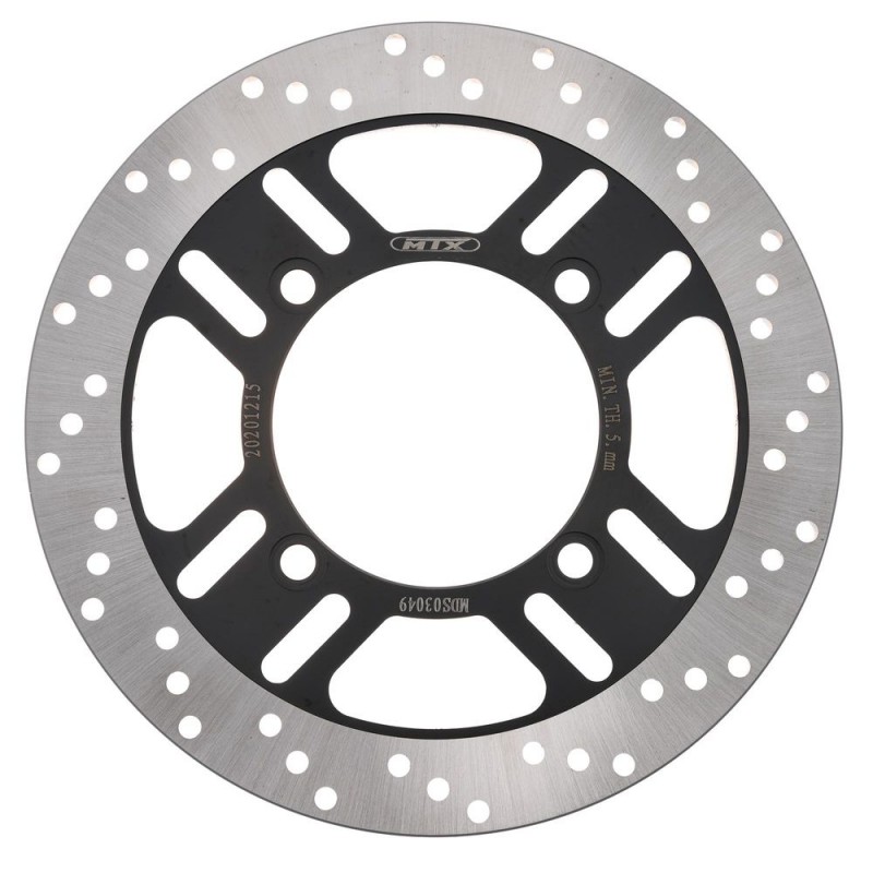 DISQUE DE FREIN MTX 250 mm ROUTE ARRIÈRE ROND PLEIN KAWASAKI  MD4014  BK  MTX