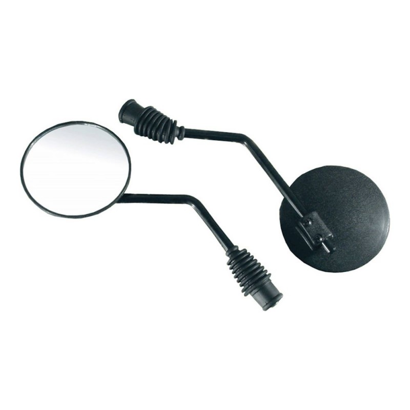 PAIRE DE RÉTROVISEURS UNIVERSELS 10 MM MULTIFONCTIONS PLIABLES PC