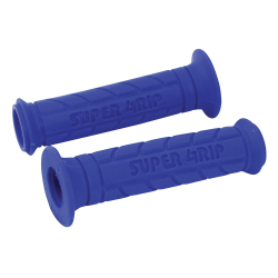 POIGNÉES SUPERGRIP BLEUES...